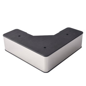 Pieds de meubles en forme de L Jiazhida en acier inoxydable et plastique, pieds miroir pour canapé, lit, table basse, meuble TV, design moderne et simple - Product Image 2