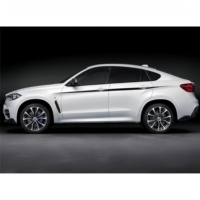 Kit de Modificación para BMW X6 F16, Black Knight Surround, Alerón Delantero, Alerón Trasero, Faldones Laterales, Alerón Trasero