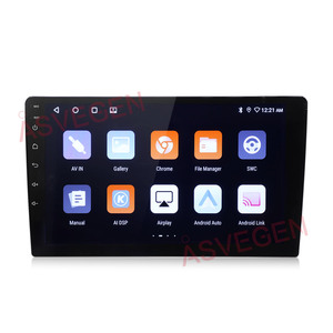 Asvegen 9 ''/10'' Qualcomm Android Car đài phát thanh stereo 4 + 64G 8 core IPS màn hình Carplay/Android Auto GPS Wifi FM DSP Quạt làm mát - Product Image 4