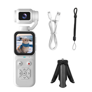 Cámara de Acción Portátil 4K CMOS con WiFi, Pantalla Táctil Plegable de 2.0'', Grabadora de Video Monocular Deportiva, ROHS, para Viajes, Vlogs y Ciclismo - Product Image 1