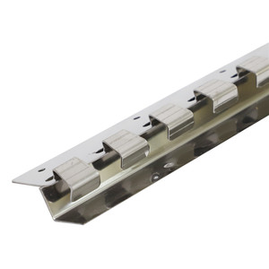 Riel de cortina de <span class=keywords><strong>PVC</strong></span> de acero inoxidable, Riel de suspensión 201/304, accesorios de sistema colgante - Product Image 4