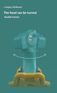 Mainan Skuter Multifungsi untuk Bayi, Balita Kecil Kuda Goyang untuk Kepala Bayi Skuter Multifungsi untuk Bayi Memperluas Pedal Mainan Kuda Goyang - Product Image 6