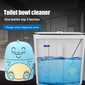 ฟองน้ำสีฟ้าสำหรับทำความสะอาดถังชักโครกที่มีกลิ่นหอมติดทนนานกลิ่นสดชื่นของครัวเรือนที่เป็นของแข็ง - Product Image 6