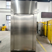 Nouvelle cabine de douche à air pulsé en acier inoxydable SUS304, unité de capture de particules pour salle blanche, durée de fonctionnement réglable, filtre HEPA H13 1