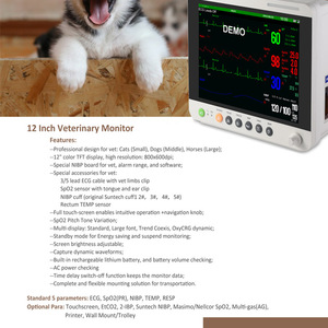 Portable Veterinary Monitor, Medical <strong>Vital</strong> <strong>Sign</strong> Monitor, Handheld Pet Animal Monitoring System - Product Image 4