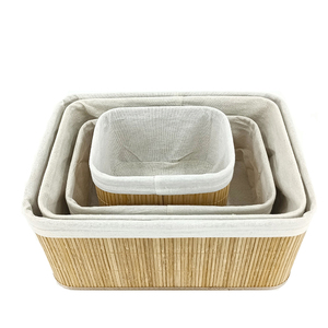 Cestino da picnic <span class=keywords><strong>in</strong></span> bambù fatto <span class=keywords><strong>a</strong></span> <span class=keywords><strong>mano</strong></span> <span class=keywords><strong>in</strong></span> <span class=keywords><strong>vimini</strong></span> tessuto <span class=keywords><strong>a</strong></span> <span class=keywords><strong>mano</strong></span> attività all'aperto eco friendly cesto di stoccaggio - Product Image 2