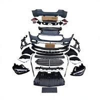 Kit carrosserie LCI Facelift compatible avec Mercedes Classe E W213 2016, mise à niveau vers 2023, kit de conversion complet de pare-chocs, phares et feux arrière OEM