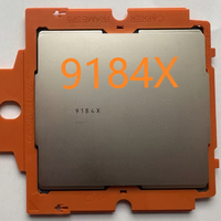 Prosesor Unggulan AMD 9184X Server CPU 16 Core 32 Thread 3.55GHz/4.2GHz Zen 4 SP5 320W DDR5-4800 PCIe 5.0 X128