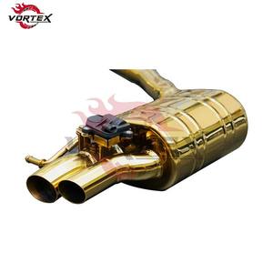 Système d'échappement de course haute performance Vortex pour AUDI B8 RS5 4.2L 2012-2018 Tuyau d'échappement SS304 Silencieux avec soupape à vide à distance - Product Image 2