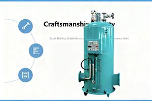 Générateur de vapeur industriel personnalisable à haute pression 7 bars, vertical, alimenté au diesel ou au <span class=keywords><strong>gaz</strong></span>, capacité de production de 100 à 500 kg - Product Image 4