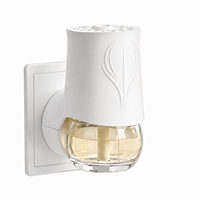 Diffuseur d'aromathérapie Faner à brume froide, design floral, sans eau, bouteille en verre, fonction de minuterie, fonctionnement silencieux pour chambre à coucher