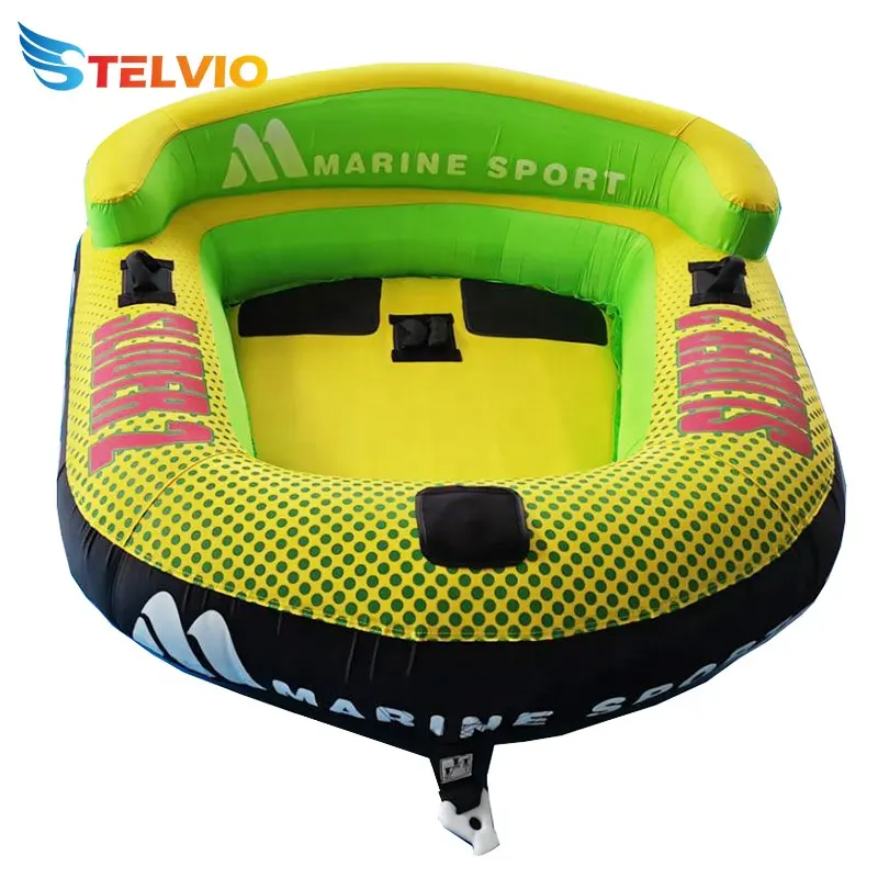 Bateau de ski gonflable tractables, pour jeux de sport, accessoire en tube, offre spéciale