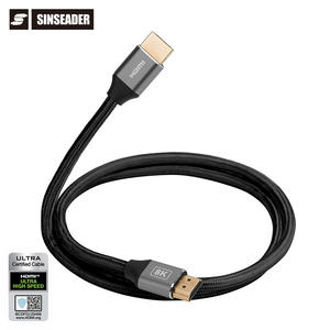 <span class=keywords><strong>Câble</strong></span> <span class=keywords><strong>HDMI</strong></span> en fibre haute qualité OEM, fibre grise 8k 2.1 3D, 48Gbps 60hz, longueur 1m 2m 3m <span class=keywords><strong>4m</strong></span>, - Product Image 4