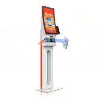 Tótem Digital Interior con Pantalla Táctil Wifi, Soporte de Pie, Pantalla Ancha Extensible, Reproductor de Publicidad