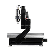 Jmesun JS 3040 1500W Máquina CNC de Alta Precisión de 3 Ejes de Hierro Fundido para Madera/Metal/Acrílico/Piezas de Motor, Router CNC Automático de Sobremesa