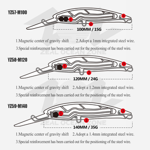 Leurre flottant <span class=keywords><strong>ZOZ</strong></span> Manufacturer 15g, appât artificiel en ABS dur pour la pêche au maquereau et au bar, imprimé - Product Image 3
