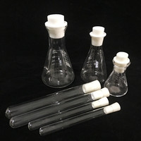 Vente en gros OEM de verre de laboratoire en caoutchouc de silicone pour bouchon de tube 1-9 #   Bouchon souple triangulaire personnalisable pour flacon – Garantie 1 an