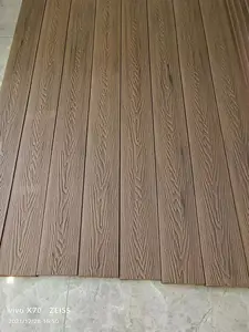 Hot Sale Outdoor Floor Wood Texture Waterproof Plastic Composite Wpc Decking