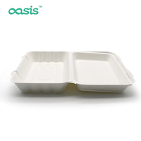 Conteneurs à emporter en bambou écologique Boîtes alimentaires à emporter jetables pour une réfrigération sûre pour le camping
