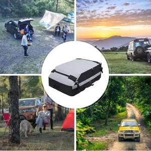 Muestra Gratuita de Bolsa Impermeable para Techo de Auto de PVC, Bolsa de Carga para Viajes al Aire Libre, Bolsa de Techo para Carga, para Todos los Autos, con Correas Reforzadas - Product Image 2