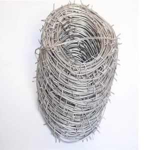 รั้วลวดหนามแบบตาข่ายเหล็กสองชั้นพร้อมตะขอหนาม - Product Image 1