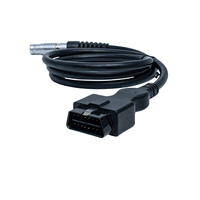 Escáner de camiones Davie VCI560, herramienta de diagnóstico de Cable OBD de 16 pines para camiones DAF con analizador de motor de conector OBD2