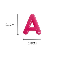 Breloques en plastique pour sabots, lettres et chiffres, décorations de chaussures pour femmes, alphabet A-Z, épingles DIY pour chaussures, cadeaux