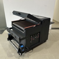 Séchoir à poudre DTF de 24 pouces avec recyclage automatique de la poudre pour machine d'impression à double tête
