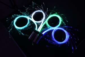 Látigo de Baile de Fibra Óptica Luminosa de 7 Colores - Látigo de Baile para Transmisión en Vivo / Discoteca / Ambiente de Bar - Colorido y Fluido - Product Image 2