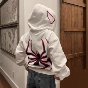 Sudadera con Capucha Unisex de Anime, Personalizada, Ecológica, Transpirable, de Felpa Francesa, con Cierre y Estampado, de Buena Calidad - Product Image 2