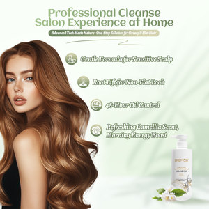 Champú voluminizador <span class=keywords><strong>profesional</strong></span> de Venta caliente con ingredientes botánicos naturales para cabello plano fino Fórmula ligera Grado de salón - Product Image 5