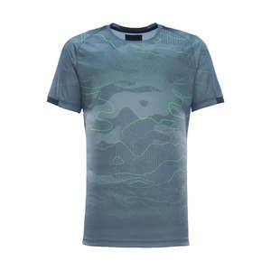 Camiseta de Manga Corta con Cuello Redondo para Hombre, Diseño Personalizado con Impresión por Transferencia de Calor, Tejido Transpirable de Secado Rápido 100% Fibra de Poliéster 2026 - Product Image 3