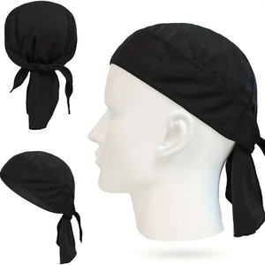 Bandana de pirate respirant à séchage rapide avec logo personnalisé pour hommes et femmes, absorbant la transpiration, idéal pour le jogging - Product Image 2