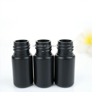 Botol semprot hidung hitam 10ml, wadah cairan obat plastik Hdpe dengan semprotan hidung hitam - Product Image 3