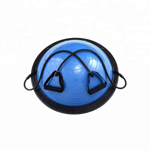 Ballon d'équilibre multifonction en demi-cercle pour enfants, épaissi, en ABS, pour entraînement sensoriel et yoga - Product Image 2