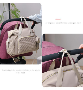 Sac à dos à langer grande capacité, multifonctionnel, à suspendre à la poussette, pour maman, tendance, pour voyage en extérieur, Mochila <span class=keywords><strong>Materna</strong></span> - Product Image 4