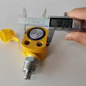 Cric à cylindre à simple effet ultra-mince de 5 tonnes FPY-5 50mm de hauteur 10mm de course outils de levage manuels en acier à rétraction automatique pour pont - Product Image 2