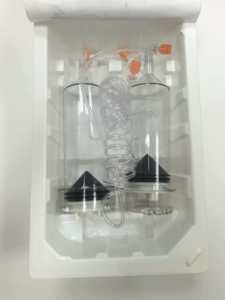 Jeringa para Angiografía Desechable de Plástico Compatible con Medrad, Jeringa Médica de Alta Presión con Certificación CE - Product Image 1