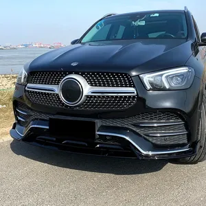 ลิ้นกันชนหน้าสำหรับ Mercedes Benz GLE Class W167 C167 AMG 2019-2023 ชุดแต่งภายนอก - Product Image 3