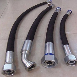 Çelik Tel Spiral 1" 3/8 BSP Hidrolik Bağlantı Elemanları ve Hortumlar Hidrolik 1/4 Hortum Borusu 1/2 3/8" Kauçuk Yüksek Basınçlı Hidrolik Hortumlar - Product Image 5