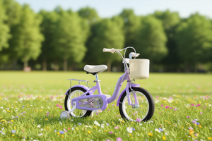 Bicicletta senza pedali Hyf Kids da 16 pollici in lega di alluminio con cestino per bambini dai 4 ai 6 anni - Product Image 2