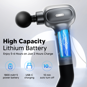 Có Thể Tháo Rời Dài Xử Lý Đa Chức Năng 3 Trong 1 Siêu Âm Ánh Sáng Đỏ Nước Nóng Massage Súng Áp Lực Thích ứng Fascia Súng - Product Image 5