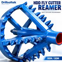 Ouvre-trou rotatif pour forage directionnel horizontal (HDD) et installation souterraine sans tranchée