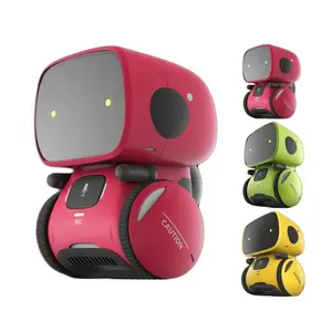 Intelligent voice interactive remote control robot dialogue touch mini robot recording voice changing children's toys