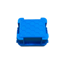 Boîte de rangement portable en plastique personnalisée avec couvercles, empilable, pour bijoux, médicaments et pilules – Vente en gros