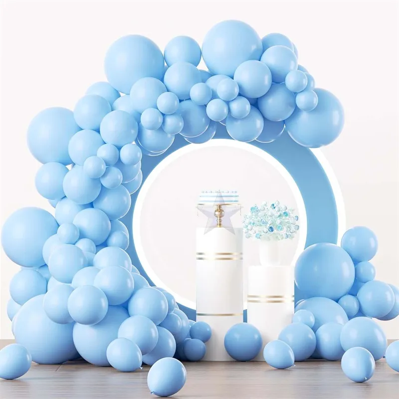 Bóng Bay Vòng Hoa Arch Kit Chrome Kim Loại Confetti Tím Lễ Hội Bóng Bay Set Cho Đám Cưới Sinh Nhật Tốt Nghiệp Đảng Trang Trí