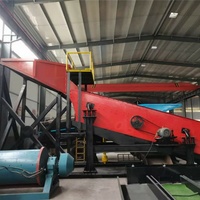 Crible vibrant circulaire linéaire pour minerai d'or, acier au carbone haute dureté, moteur 100 kW, 380 V, capacité de criblage 0-300 t/h