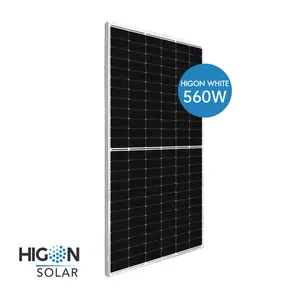 Higon गर्म बेचने जावेद सौर पैनल ड्राइंग 540W 550W Fiche अच्छी तकनीक