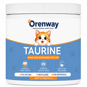Poudre de <span class=keywords><strong>Taurine</strong></span> pour Animaux de Compagnie : Garde les Chats en Bonne Santé, Maintient la Clarté de la Vision, Renforce l'Immunité, et Protège le Cœur – Tout en Un Seul Flacon - Product Image 1