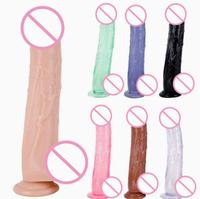 Großhandel Realistischer Künstlicher Drachen-Dildo Vibrator - 31,75 cm Extra Groß Weich Wasserdicht Starke Saugbasis Sexspielzeug für Frauen